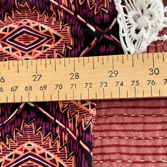 Cat D. Bohemian Fringe open front sweater - Picture 8 of 13